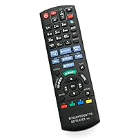 N2QAYB000719 Replacement Remote Control fit for Panasonic Blu-ray Disc DVD Player DMP-BDT220 DMP-BDT120 DMP-BDT220CP DMPBDT220 DMPBDT120 DMPBDT220CP