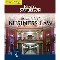 Business Law CourseMate (with eBook) for Beatty/Samuelson's Cengage Advantage Books: Essentials of Business Law, 4th Edition