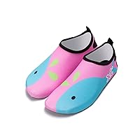 Kids Water Shoes Quick Dry Lightweight Slip-On Sneaker Aqua Socks for Boys and Girls