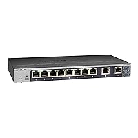 bitEngine 8 Port 2.5G Unmanaged Ethernet Switch with 10G SFP+ Uplink, 8 x  2.5G Base-T Ports, 60Gbps Switching Capacity, Metal Fanless Design
