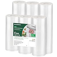 Bonsenkitchen Vacuum Sealer Rolls Bags, 6 Pack 11