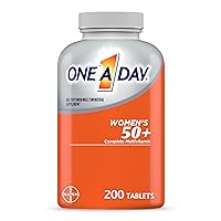 One A Day Women’s 50+ Healthy Advantage Multivitamins, Supplement with Vitamins A, C, E, B1, B2, B6, B12, Vitamin D and Calcium, 200 Count