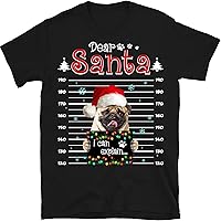Dear Santa I Can Explain, Custom Dog Photo Shirt, Christmas Dog Shirt, Funny Dog Lover Shirt