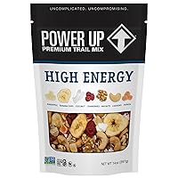 Power Up Premium Trail Mix - High Energy Trail Mix 14oz, Gluten Free, Vegan, Non-GMO
