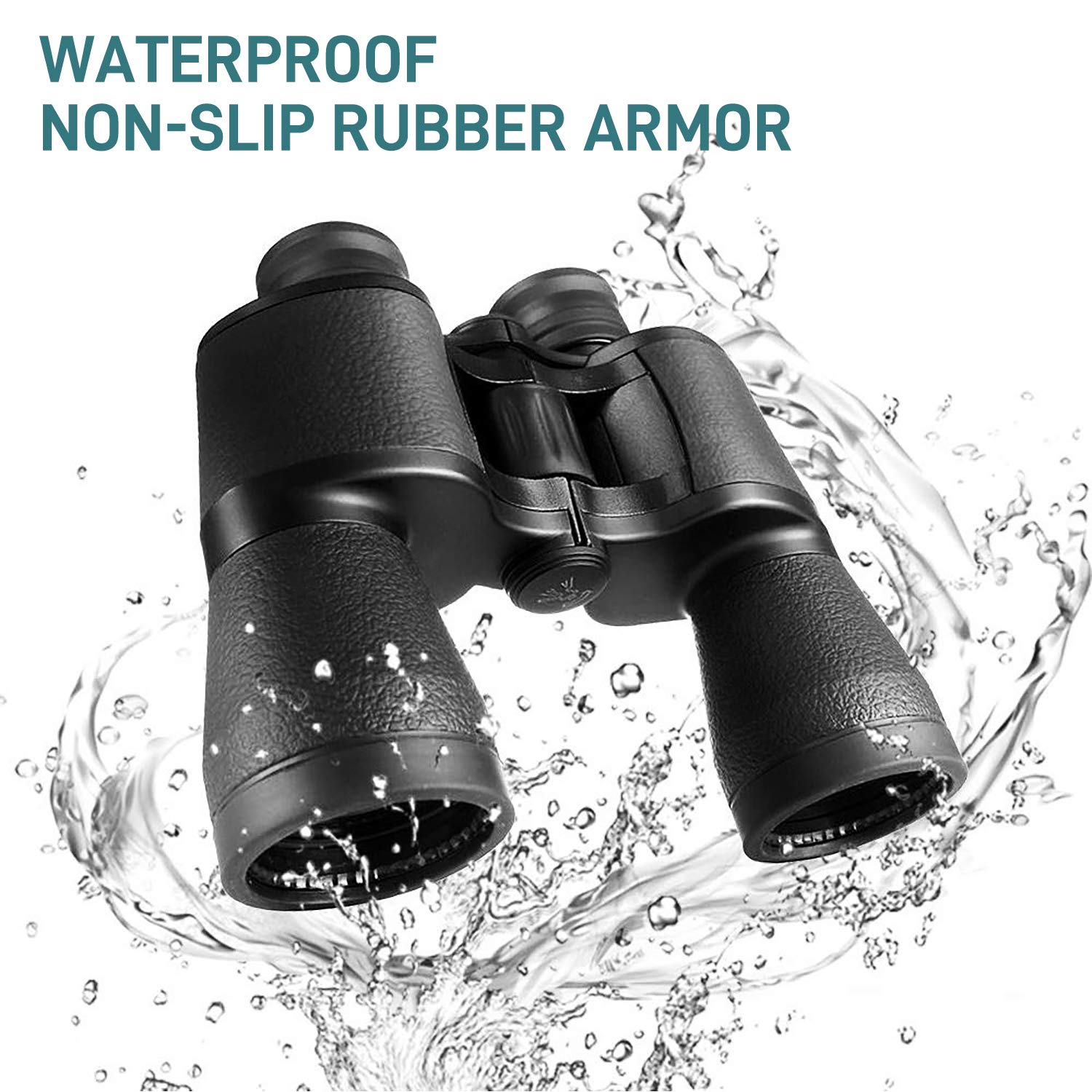 Bwrethay 20x50 HD Binoculars for Adults High Powered Compact Professional/Waterproof Binoculars Durable & Clear BAK4 Prism FMC Lens,Hunting Binoculars for Adults Bird Watching Travel Outdoor Sports