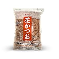 Premium Dried Gourmet Bonito Flakes - Smoked Japanese Bonito Fish Flakes - Pre-Cut Thinly slice packed with umami flavor to Make Traditional Japanese Dishes - Resealable Package - 16 Ounces