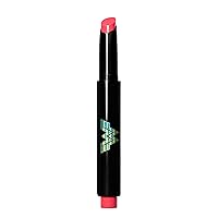 Revlon x WW84 Wonder Woman Kiss Melting Shine Lipstick, Moisturizing Non-Sticky Lipcolor with Coconut Oil and Shea Butter, in Pink, 002 Hot-Spirited, 0.64 oz