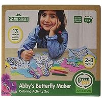 Green Toys Abby Butterfly Maker Sesame Street Coloring Set Closed Box