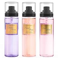 Body Spray, Mist for Women, Fragrance Sets, Pack of 3, Each 3.4 Fl Oz, Total 10.2 Oz