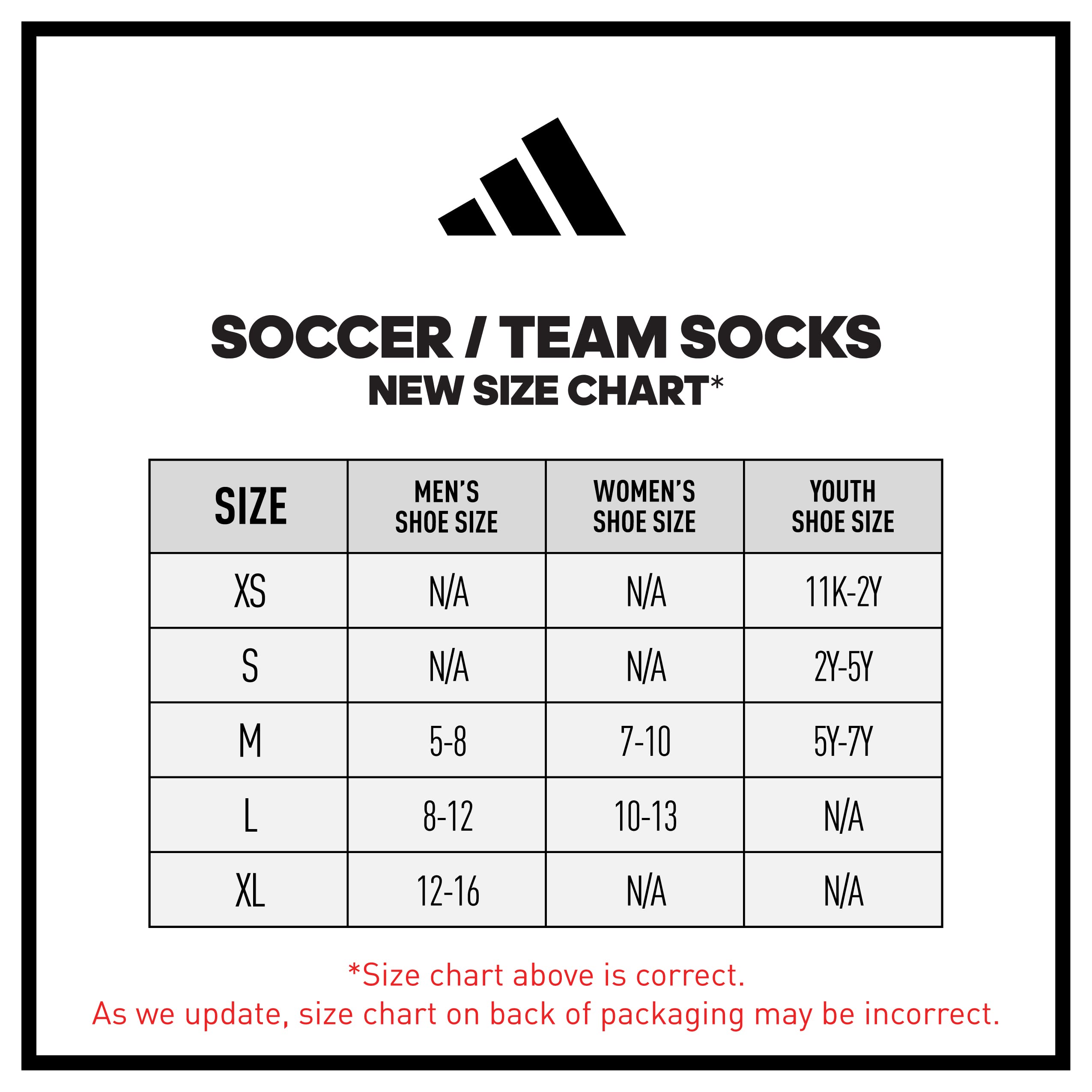 adidas Unisex-adult Metro 6 Soccer Socks (1-pair)
