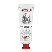 THAYERS Rose Petal Radiance Boosting Moisturizer with Hyaluronic Acid and Vitamin E, 4 Ounces