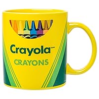 Silver Buffalo Crayola Crayon Box Ceramic Mug, 20 Ounces