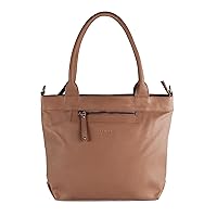Zerimar Women's Natural Leather Bag | Casual Handbag | Elegant Shoulder Bags | Classic Handbags | Casual Leather Bag | Measures: 33x10x30cm