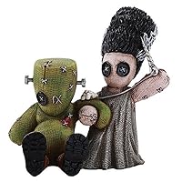 Pacific Giftware 4.5 Inches Pinhead Monster Frankenstein and Bride Love Sewing Doll