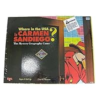 Where in The USA is Carmen Sandiego? (Board Game)