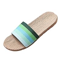 Big And Tall Slippers for Men Size 14 Couple Men's Summer Fashion Indoor And Outdoor Heated Slippers for Men