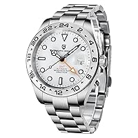 Pagani Design Watches Men GMT Automatic Self-Winding Mechanical Analog Sapphire Sports Waterproof Luminous Wrist Watch