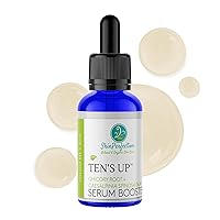 Tens Up Skin Tight with Chicory Root and Caesalpinia Spinosa Gum to Naturally Tighten, Lift, and Firm Serum Booster Skin Perfection