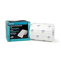 Medline MedFix Dressing Retention Tape with S-Release Liner, Secures Primary Dressings and Medical Appliances, 4