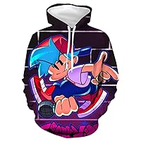 Friday Night 3D Printed Cosplay Hoodie Sweatershirt