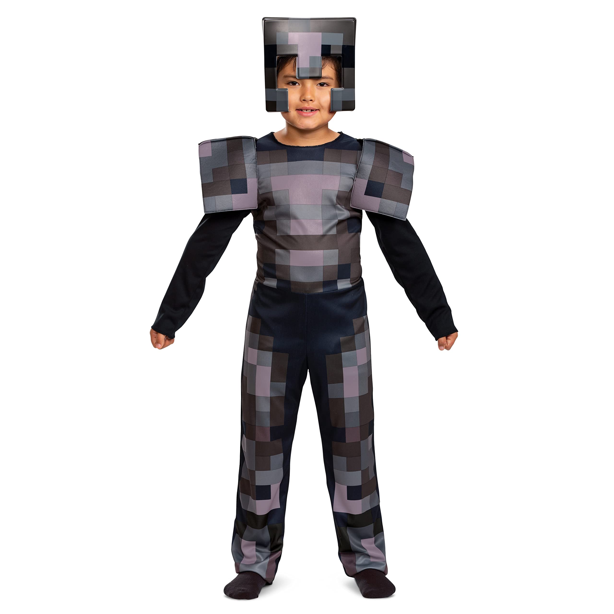 Minecraft Costume, Official Nether Armor Outfit for Kids Minecraft Costume