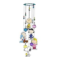 Spoontiques Peanuts Wind Chime - Garden Décor - Decorative Chimes for Yard and Garden Decoration (11911)