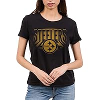 Junk Food Clothing x NFL - Women's Team Spotlight Short Sleeve Fan Shirt - Officially Licensed NFL Apparel