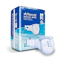 Attends Bariatric Adult Incontinence Brief 4X-Large Heavy Absorbency Bariatric, DD60, Heavy to Severe, 8 Ct