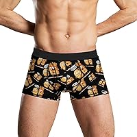 Potato is That You Bro Funny French Fries Men's Boxer Briefs Breathable Underwear Trunks Shorts Soft Underpant