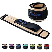 Yes4All Wrist & Ankle Weights Pair 1lb -10lbs for Women, Men, Kids Adjustable Strap - Walking, Pilates, Gym Fitness Workout