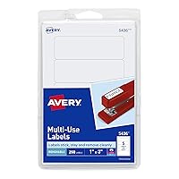 Avery Multi-Use Removable Labels, 1