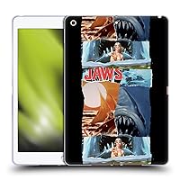 Head Case Designs Officially Licensed Jaws Collage Art Graphics Soft Gel Case Compatible with Apple iPad 10.2 2019/2020/2021
