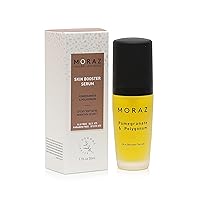 Moraz Pomegranate and Polygonum Skin Booster Serum - Hydrating Serum for Dry Skin - Anti Aging Serum for Face - Reduce Redness and Irritation - 1.1 oz