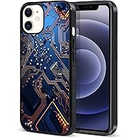 for iPhone 11ProMax for Apple iPhone 11 Pro Max 6.5 inch Various Printed Circuit Boards Colorful Lines Hard Cell Phone Case Cover