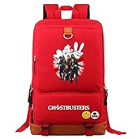 Classic Basic Lightweight Student Bookbag-Ghostbusters Casual Daypacks Large Laptop Knapsack