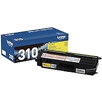 Brother TN310Y Yellow Toner Cartridge for Brother Laser Printer Toner
