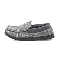 Hanes Boy's ComfortSoft Venetian Indoor/Outdoor Moccasin Slipper