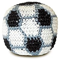 Soccer Hacky Sack Crocheted Footbag