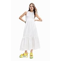 Desigual Women's Woman Woven Dress Sleeveless