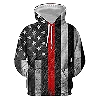 Men's Sweatshirts Pullover Hoodies Casual Lightweight Long Sleeve Cozy Warm Fashion Sweatshirt 3d Printed