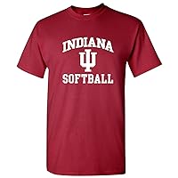 NCAA Arch Logo Softball, Team Color T Shirt, College, University