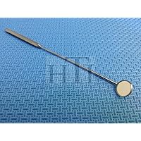New LARYNGEAL BOILABLE Hygiene Dental Mirrors 18MM Diameter #2 with Handle (DDP Quality)