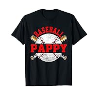 Baseball Lover Design For Father's Day Baseball Pappy T-Shirt