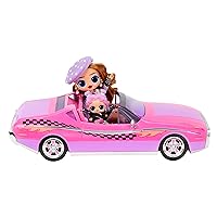 L.O.L. Surprise! LOL Surprise City Cruiser, Pink and Purple Sports Car with Fabulous Features and an Exclusive Doll - Great Gift for Kids Ages 4+