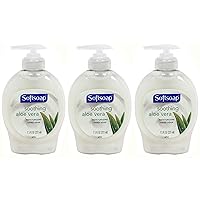 Soothing Aloe Vera Moisturizing Hand Soap, 7.5 Ounce (Pack of 3)