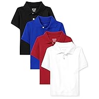 The Children's Place baby boys Multipack Short Sleeve Pique Polos