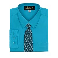 Rafael Boy's Dress Shirt & Tie