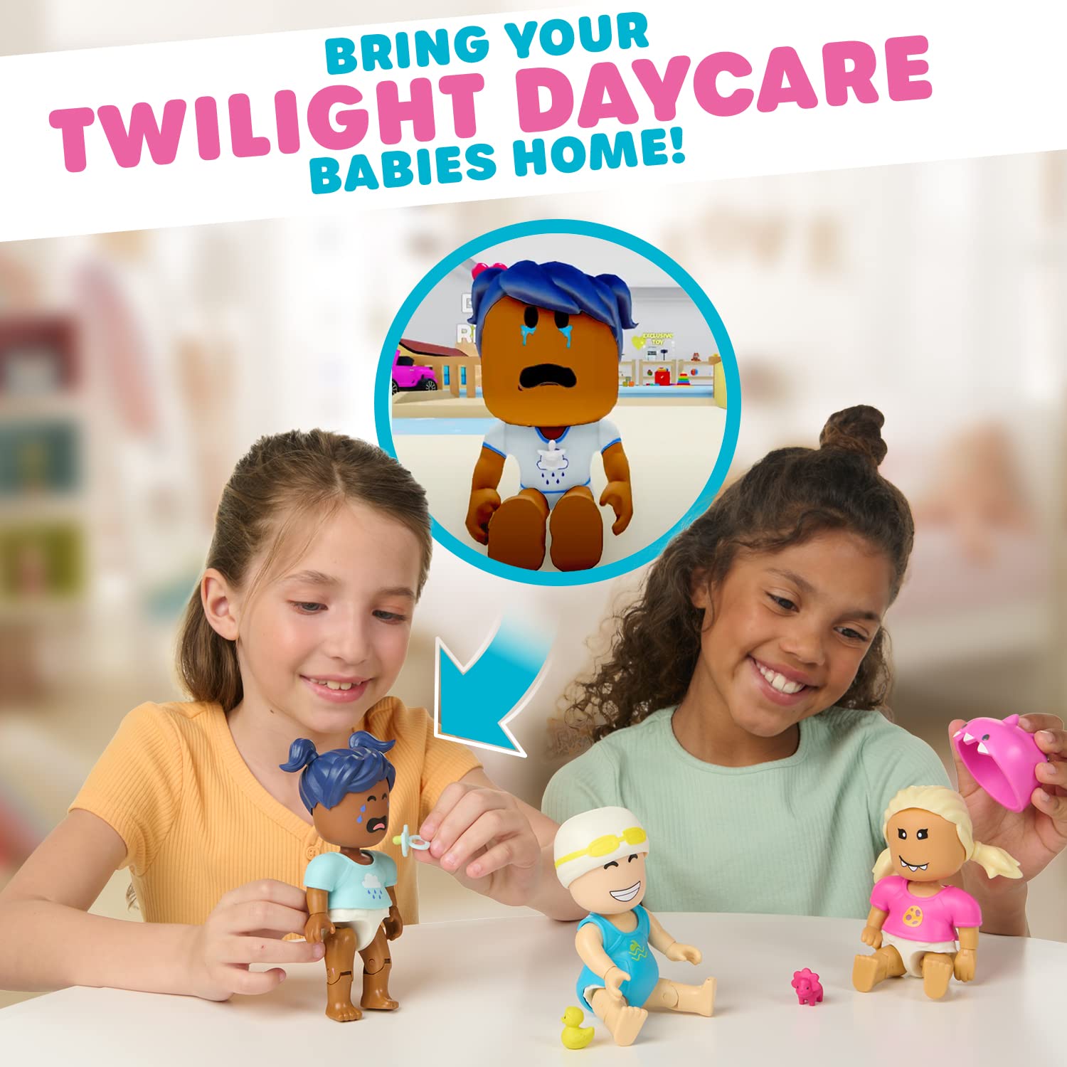 Twilight Daycare Collectible Baby Dolls – Mystery Metaverse Doll – Redeem Virtual Items in Online Game