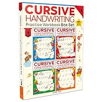 Cursive Handwriting: Small Letters, Capital Letters, Joining Letters and Word Family: Level 1 Practice Workbooks For Children (Set of 4 Books)