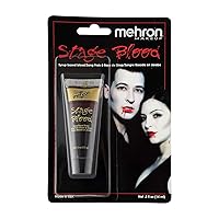 Mehron Makeup Stage Blood (.5 Ounce) (Bright Arterial)